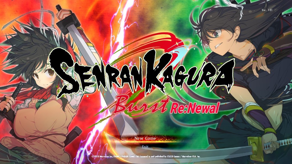 Senran Kagura Burst Re:Newal At The Seams Edition (PS4)