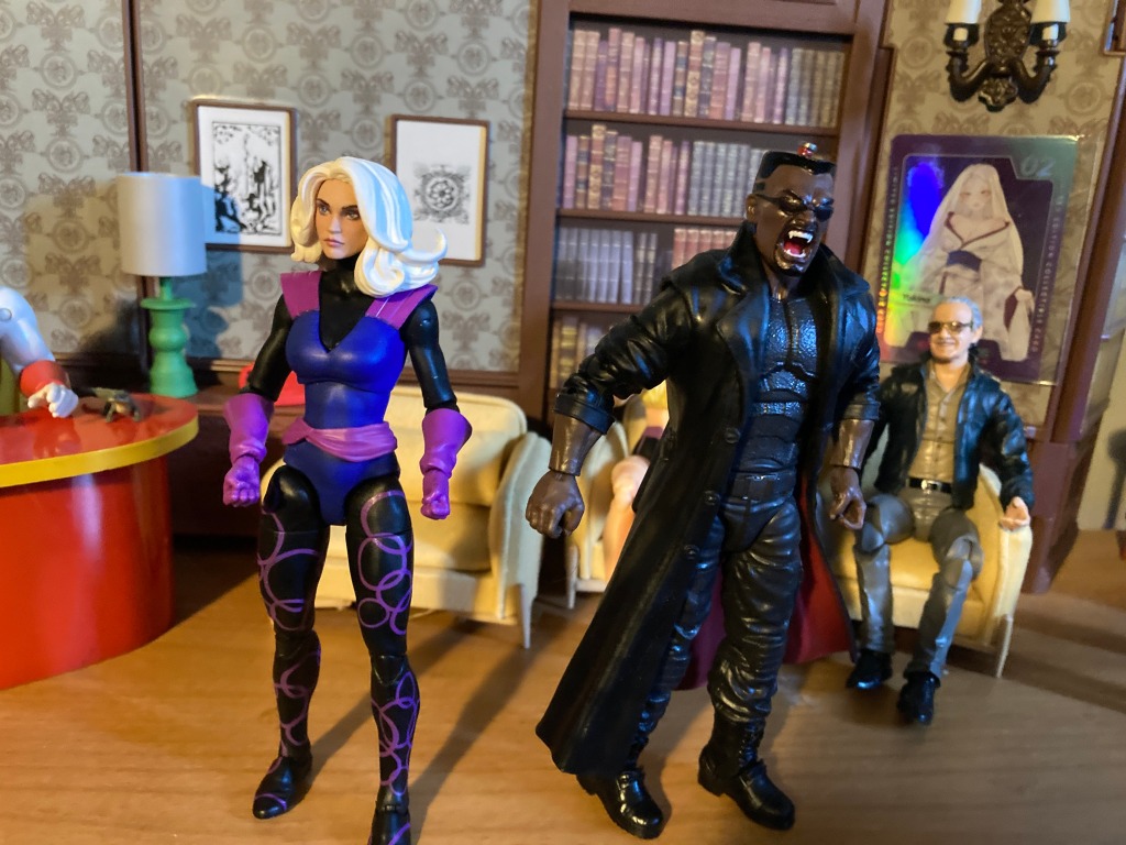 Double Review: Marvel Legends – Marvel Knights Clea and Blade